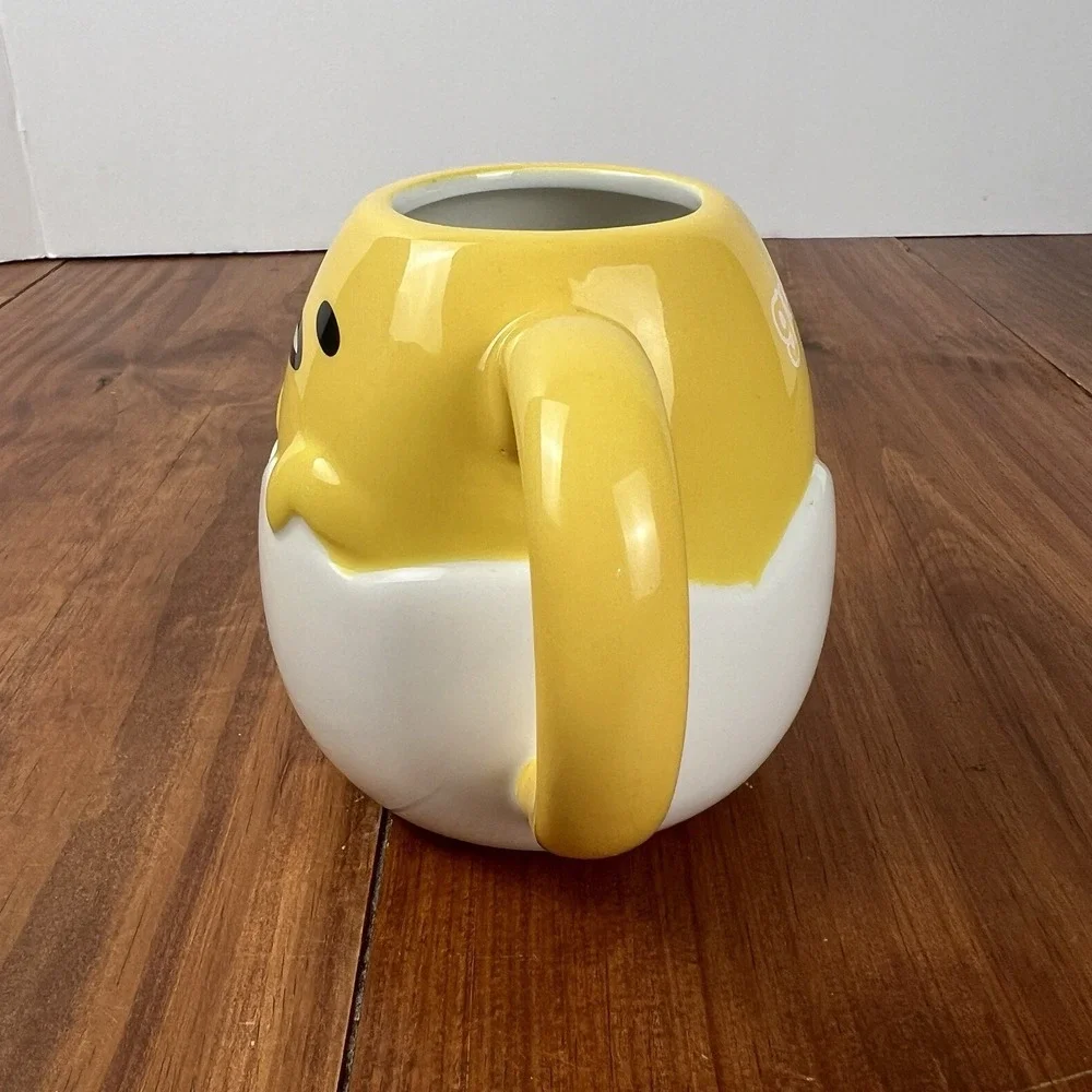 Sanrio Gudetama Lazy Egg Mug Cup 20oz Sculpted Silver Buffalo World Market